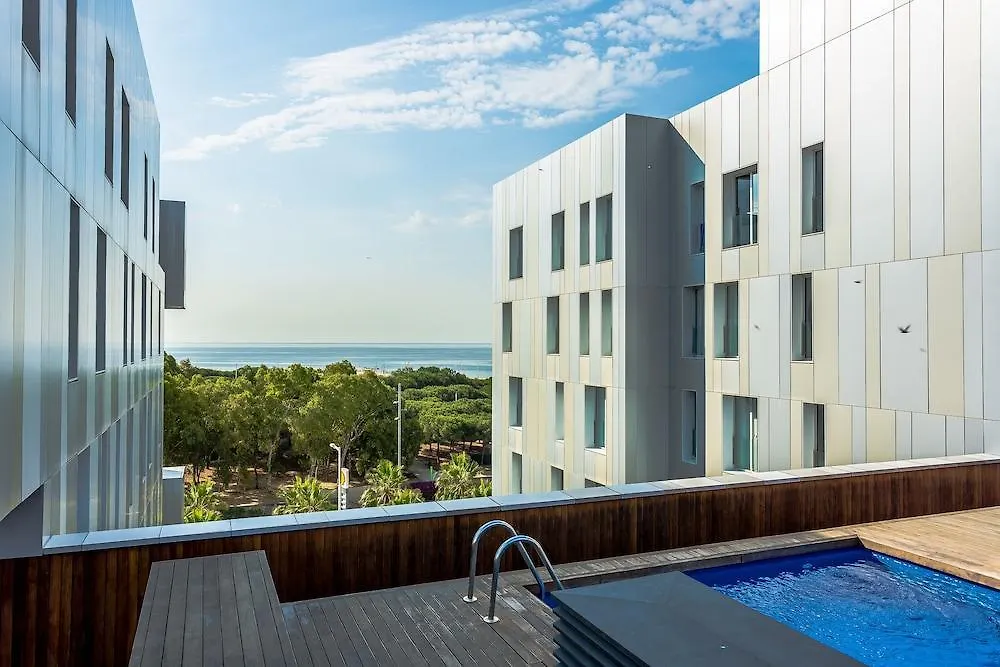 **** Hotell Urban Districs Apartments Rambla Suite & Pool Barcelona Spanien